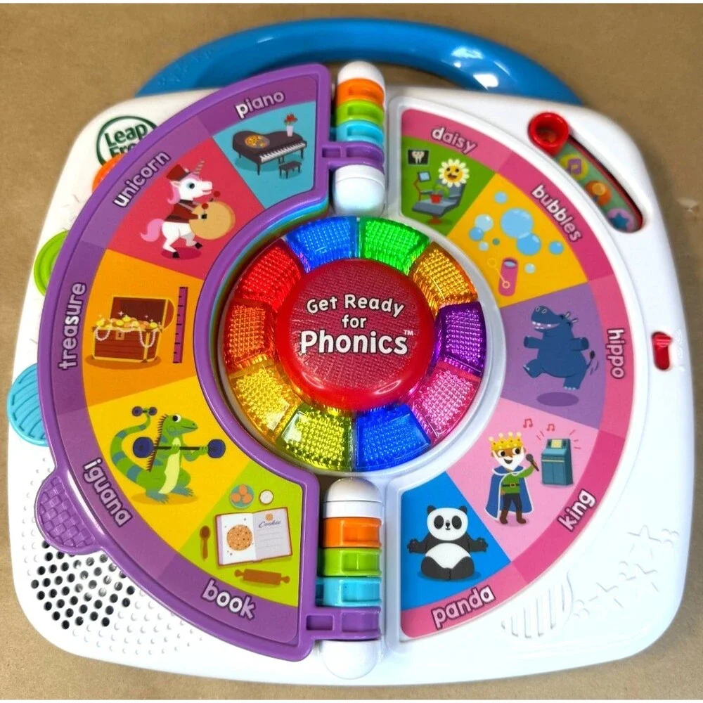 LeapFrog Get Ready for Phonics Spin & Learn Educational Toy for Toddlers WORKS!